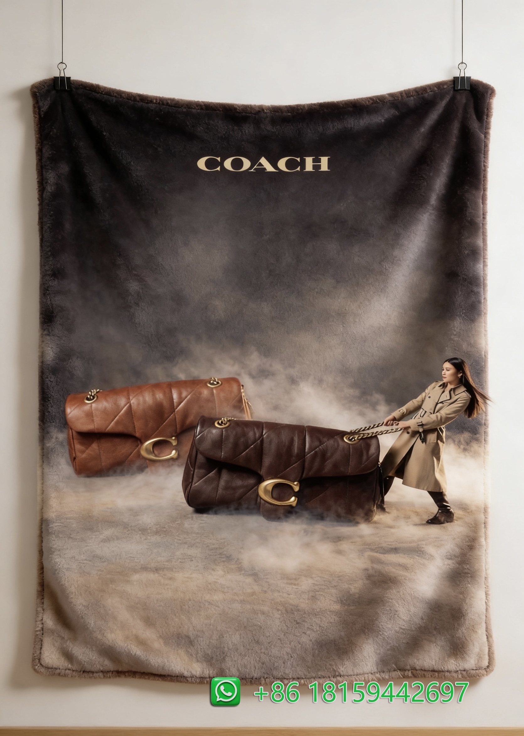 Coach Throw Blankets